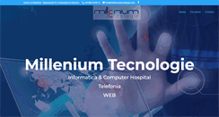 Desktop Screenshot of milleniumtecnologie.com