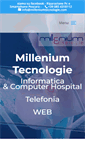 Mobile Screenshot of milleniumtecnologie.com