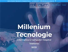 Tablet Screenshot of milleniumtecnologie.com